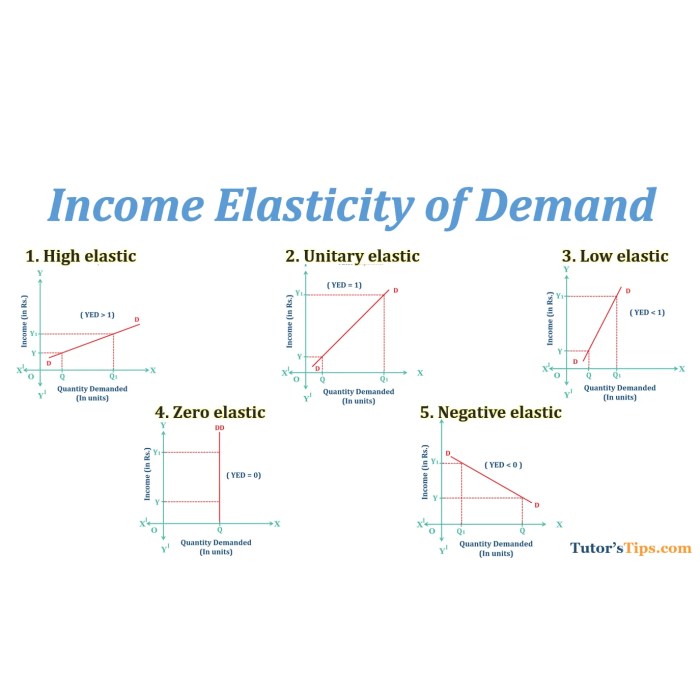 Elasticity income interpretation