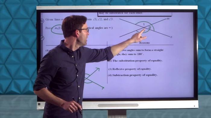 Axioms of equality common core geometry homework